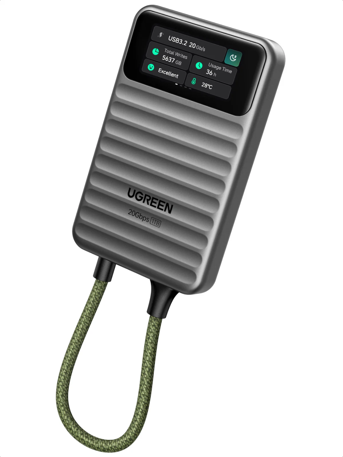 UGREEN NeoDrive Go D709 20Gbps Externe SSD (1TB) - Image 5