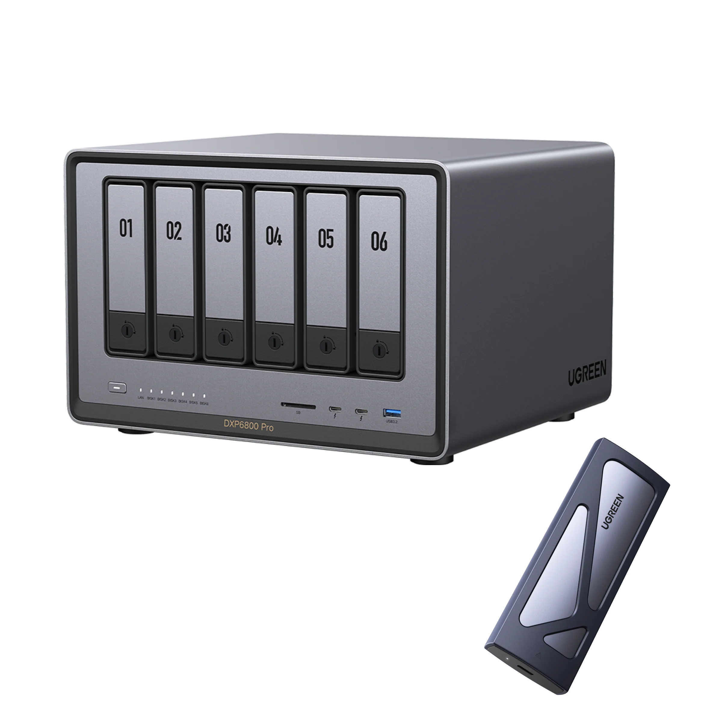 UGREEN NASync DXP6800 Pro 6-Bay 208TB NAS - Image 8
