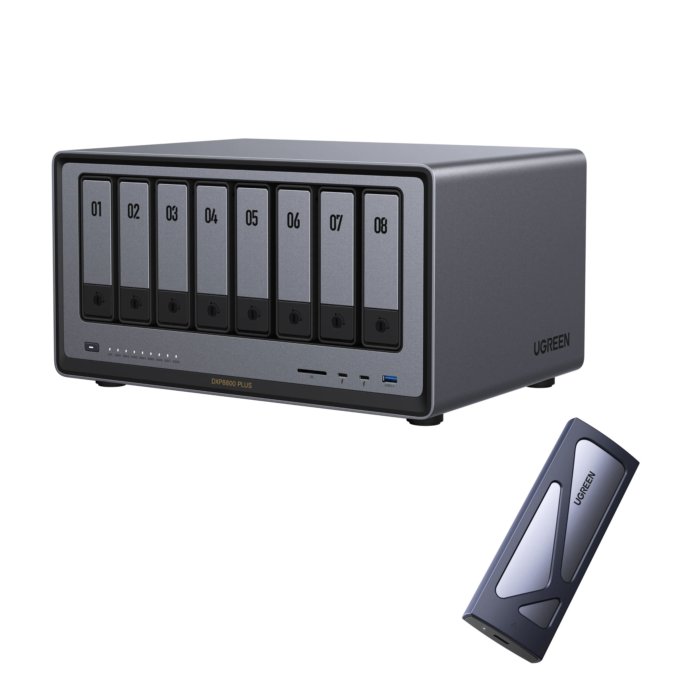 UGREEN NASync DXP8800 Plus 8-Bay 272TB NAS - Image 8