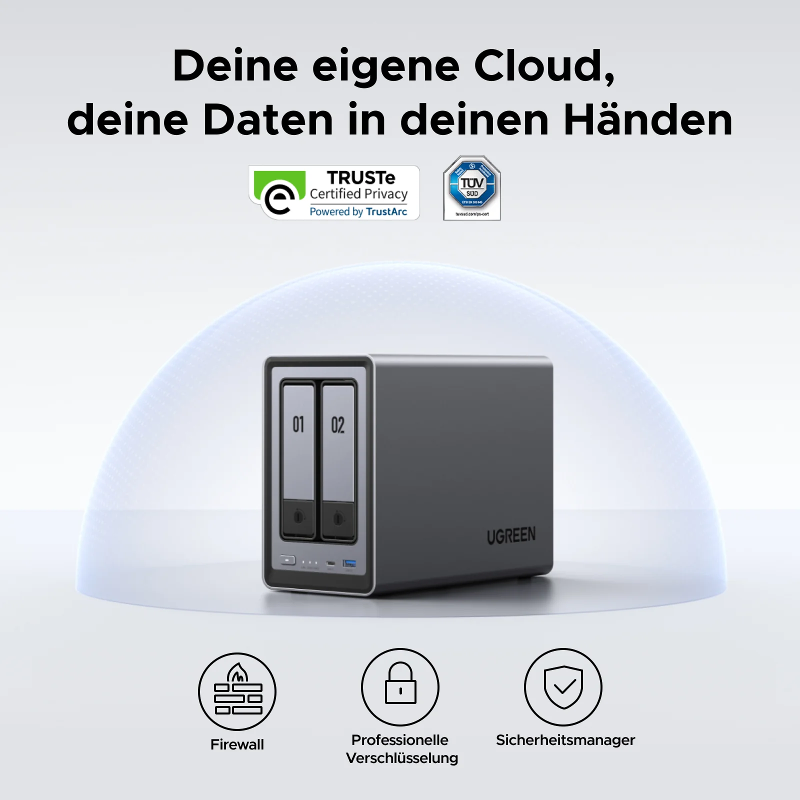 UGREEN NASync DXP2800 2-Bay (Refurbished) - Image 7